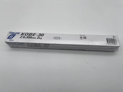 ลวดเชื่อมเหล็ก KOBE-30 2.6x350mm 2kg กล่องขาว